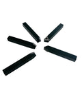 Rock Solid Set of Five 1/2 Inch Indexable Carbide Lathe Turning Tool Bits With Chip Breaker Inserts For Precision Metalworking And Heavy Duty DIY Projects Right Left Threading Plus Angled Styles displayed on a white background.