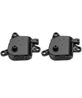 HVAC Blend Door Actuator Set Of Two Straight Up Replacement For 01 To 14 Chrysler Aspen Sebring Dodge Durango Ram 1500 Heater Climate Control A C System Dead Nuts Reliable.