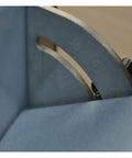Detailed view of angle adjustment dial on Shop Grade Workhorse Hot Bender Machine for precise bending of PVC sheets.