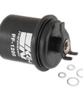 High Performance Fuel Filter For Honda And Acura 1988 To 2004 Fuel Injected Engines PF-1200 with installation hardware
