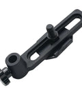 Heavy Duty Cast Iron Woodworking Lathe Tool Rest Base Featuring 20Mm Aperture Hole Diameter, detailed view showing mounting plate.