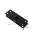 Heavy Duty 360 Degree Rotation Stainless Steel Pivot Hinge For Hidden Doors Concealed Door Hinge For Kitchen Cabinets And Bookcases