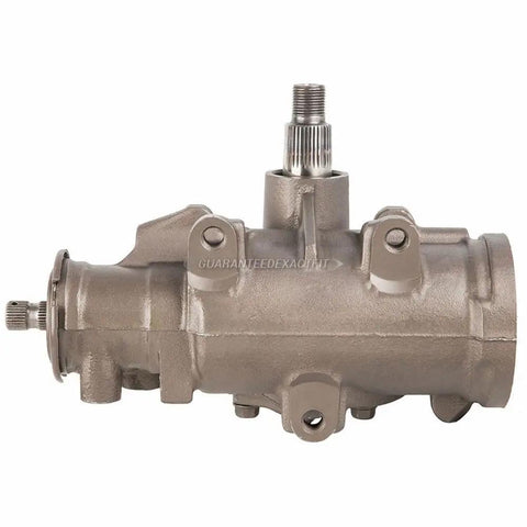 Remanufactured Power Steering Gearbox For Chevy GMC Dodge Full Size Vans Zero Fuss Straight Swap smooth metal exterior detail
