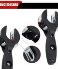 2-In-1 Tubing Cutter With Ratchet Handles For Copper Pipe 1/4 To 7/8 Inch Close Quarters PVC Cutter, close-up of ratchet mechanism