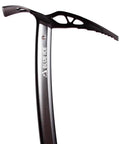Falk Ice Axe With Chromoly Steel Head, Anodized Aluminum Shaft, Dual Textured Grip, Pick And Adze, Steel Grey 45cm
