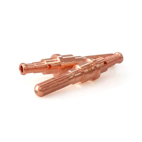 Close-up of 10 Pack Plasma Electrodes 9 8215 Compatible With Thermal Dynamics SL60 SL100 Cutting Torch Consumables