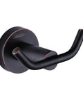 Oil Rubbed Bronze Towel Hooks Stainless Steel SUS 304 Heavy Duty Wall Robe Hooks For Bathroom 1 Pack Anti Fingerprint Waterproof Rust Proof Easy Install No Fuss