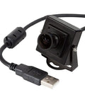 Front view of 16MP Wide Angle USB Camera With Metal Case And Microphone Dope 4K Capable UVC Webcam For Laptop IMX298 Sensor 105 Degree Wide View