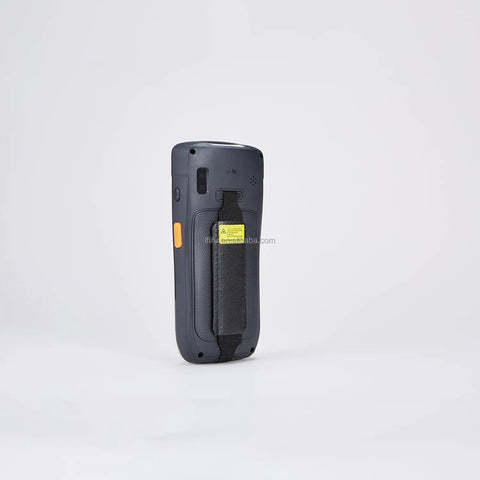 Hardcore Rugged PDA With Numeric Keypad And Swift 2D Scanner, Industrial Android 9 Handheld Computer showing back view with strap.