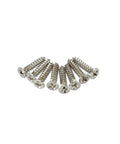Stainless Steel Chipboard Screws With Partial Thread For Wood And Furniture Assembly Heavy Duty 3 To 6 Millimeter Diameter