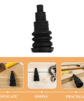 4 Piece Rubber Cable Grommet Kit For Vehicle Cable Management Universal Car Wire Boot With Vibration Reduction And UV Protection Keeps Wire Bundles Safe For Car Geeks Easy Install And Quick Access. black rubber cable grommet for vehicle wiring