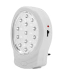 Slick Rechargeable Emergency Light Featuring Auto Trigger For Power Outages Us Plug Heavy Duty Backup Flashlight with LED design.