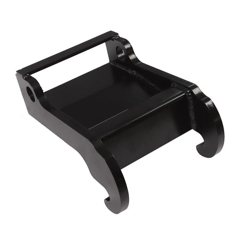 Quick Attach X Change Excavator Coupler Bracket For E Series And Mini Excavators With Bucket Mount Attachment In Black Coated Steel