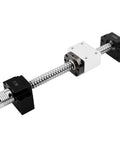 Heavy Duty 400mm Linear Rail Kit With HGR15 And HGH15 Guides, 4 Carriage Blocks, RM1605 Ball Screw, End Supports And Coupler