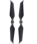 Mavic 2 Low Noise Propellers For Pro And Zoom Drones Replacement Set For Quieter Flight, high-efficiency propellers in black, two pairs