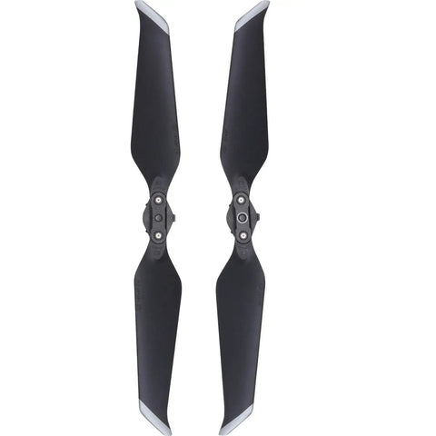 Mavic 2 Low Noise Propellers For Pro And Zoom Drones Replacement Set For Quieter Flight, high-efficiency propellers in black, two pairs