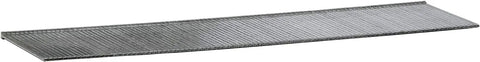 Close-up of 18-Gauge Steel Brad Nails 1-1/4 Inch For Molding Cabinets Trim And Finishing Works With Electric Or Cordless Nailers Galvanized Durable 1000 Pack