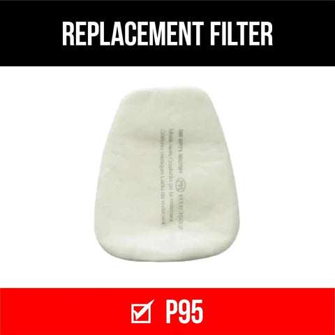 P95 Particulate Filter 5P71P For 5000 Series Respirators, Oil-Proof NIOSH Approved, 95 Percent Filtration For Solids And Liquid Aerosols
