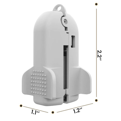 Heavy Duty Plastic Vacuum Storage Clip Seal Grip For Space Saver Bags with dimensions 2.2x1.2x1.1 inches