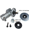 Heavy Knockout Gear Box Fits Cub Cadet 525rk 535lk Gc2125 Gt2125 Lawn Tractor Transmission with M10 left hand fittings.