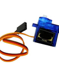 Micro 9G Servo Motor Featuring Knockout 180 Or 360 Degree Rotation Smooth Plug And Play Setup For Rc Helicopter Mods Robot Arm Builds Drone Steering.