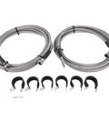 Ultimate Fuel Line Kit For Your Ride. stainless braided fuel lines with clamps and fittings for Cobalt Hhr Ion G5 2005-2010