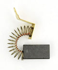 Premium R06 Carbon Brush Replacement Kit For Porter Cable 879553 Delta Saws Two Piece Set solid graphite brush with metal spring.