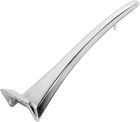 Headlight Top Trim Strip Chrome For Harley Road King FLHT 1988-2013 chrome spear design side view