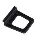 Heavy Duty Window Screen Lift Tabs Slip Free Black Plastic Pull Handles Rock Solid Grip showing a close-up of a black adhesive grip tab.