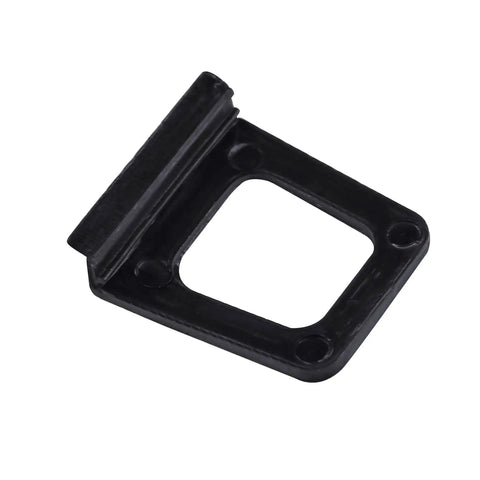 Heavy Duty Window Screen Lift Tabs Slip Free Black Plastic Pull Handles Rock Solid Grip showing a close-up of a black adhesive grip tab.