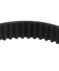 HTD5M 435 Pitch Timing Belt 87 Teeth 15mm Wide Closed Loop Synchronous Belt For Heavy Duty High Torque Drives Neoprene Rubber With Nylon Cord Reinforcement For Long Life, black toothed belt close-up