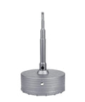 Heavy Duty Concrete Hole Saw 160 Millimeter 6.3 Inch With 220 Millimeter Sds Plus Shank Rod Tungsten Carbide Teeth pro drill bit