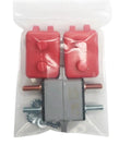 Heavy Duty 12Volt Auto Reset Stud Mount Circuit Breaker Waterproof Overcurrent Protector For Cars And Trucks Rock Solid 40A 50A packaged with connectors.