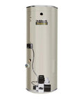Heavy Duty Commercial Oil Fired Tank Water Heater With 69 Gallon Storage And 700000 Btu Input showing front view and control features.