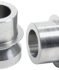 Pair 1 Inch To 9 16 Inch Bore Misalignment Spacers With 2 375 Mounting Width, steel, angled view, durable for suspension applications.