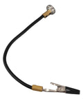 Magnetic Soldering Clip With Adjustable Gooseneck Hand Clamp, Alloy Steel Fixture For Circuit Board Repair And Welding Holding Tool Hands Free, Strong Magnetic Base, Flexible Arm, Black Or Silver, shown with clip and gooseneck