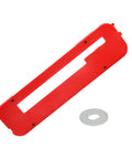 Dado Insert Table Saw Stand Replacement Plate For 4000 Series Table Saws Mfr No 4100 And GTS1031 TS1007 with washer, red plate