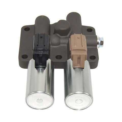 Honda Acura Transmission Dual Linear Shift Solenoid With Gasket Replacement For Accord Odyssey Pilot Prelude CL TL MDX Drop In Fits 1998 1999 2000 2001 2002 2003 Automatic Transmission Replaces 28250P6H024, dual solenoid with gasket