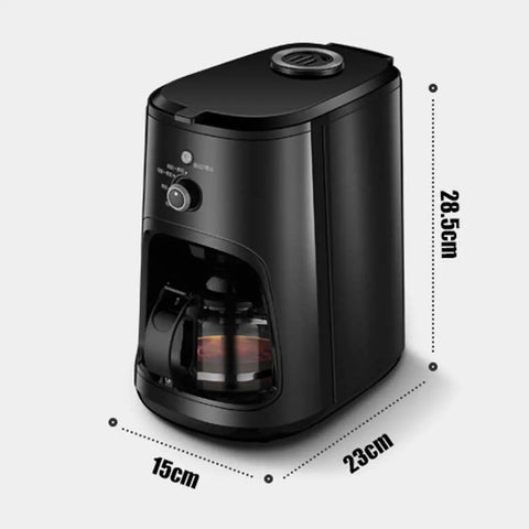 Bean To Cup Coffee Machine With Automatic Grinder And Integrated Espresso Maker boasting effortless latte frothing and hot water spout.