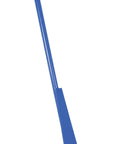 Heavy Duty Steel Pry Lever Bar With Five Foot Reach And Five Thousand Lb Capacity Built Like A Tank For Dock Workers And Riggers Demanding Real Ergonomic Relief Blue with wheels.