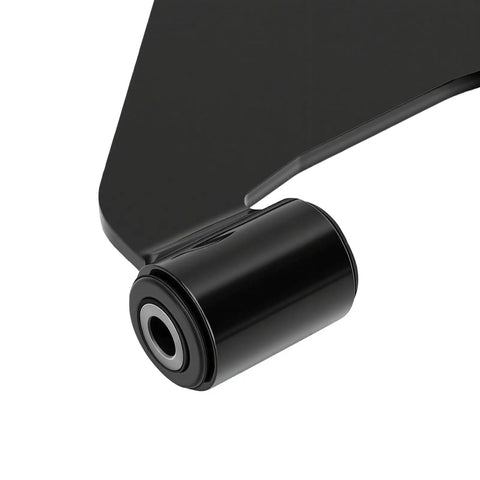 Close-up view of steel Front A Arm Assembly for EZGO RXV Golf Carts 2008 and up, replacement suspension arm detail.