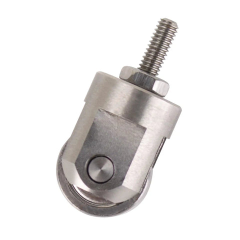 Rock Solid Roller Contact Point For Dial Indicators And Depth Gauges With M2.5 Thread 10Mm Measuring Wheel Stainless Steel Probe That Glides Easy And Nails Every Measurement
