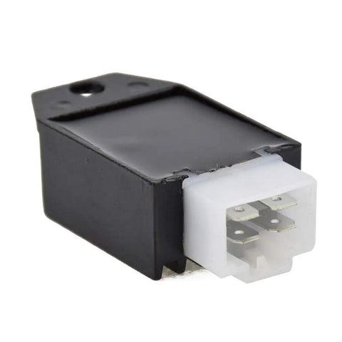 Voltage Regulator Rectifier 4 Pin Replacement For Tao Tao ATA 110 125 135 Coolster 110cc ATV Quad, close-up view