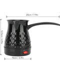 Electric Turkish Coffee Pot With Anti Scald And Even Heating, Dual Safety System, Stainless Steel Kettle Coffee Maker For Home Use