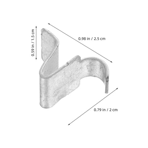 Heavy Duty Shelf Clips And Cabinet Brackets Set For Bookshelves Closets And Kitchens Built To Last With Anti Oxidation Metal Finish