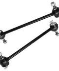 Beefed Up Front End 14 Piece Suspension Kit For 2007 2008 2009 2010 2011 Toyota Camry Ready To Roll Ball Joints Tie Rod Ends Sway Bar Links Boots USA Built Models, black sway bar links