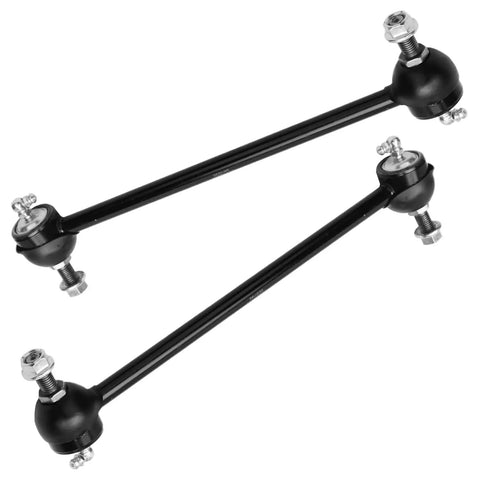 Beefed Up Front End 14 Piece Suspension Kit For 2007 2008 2009 2010 2011 Toyota Camry Ready To Roll Ball Joints Tie Rod Ends Sway Bar Links Boots USA Built Models, black sway bar links