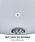 Hella Durable 20 Pack Fire Sprinkler Cover Plates Fits 15 Mm And 20 Mm Universal Disc Heads Smooth Wall Mount installed on a ceiling.