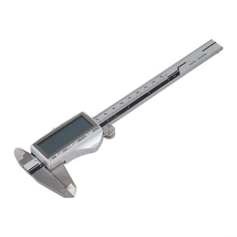 Jewelry Measurement Tool 150mm Digital Caliper(150MM) with a digital screen and precision measurement scale.