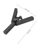 Awesome Handheld Plastic Rivet Gun With 40pc Heavy Duty Poly Nuts For DIY Fixes, black 15cm x 12cm manual tool